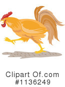 Rooster Clipart #1136249 by patrimonio