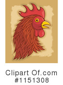 Rooster Clipart #1151308 by Any Vector