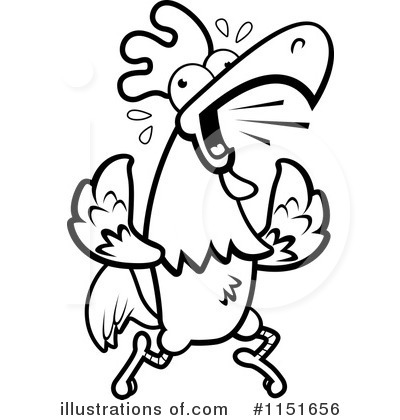 Royalty-Free (RF) Rooster Clipart Illustration by Cory Thoman - Stock Sample #1151656