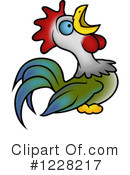 Rooster Clipart #1228217 by dero