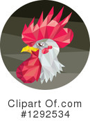 Rooster Clipart #1292534 by patrimonio