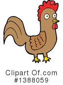 Rooster Clipart #1388059 by lineartestpilot
