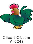 Rooster Clipart #16249 by AtStockIllustration