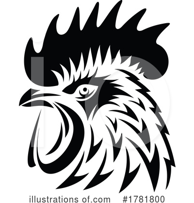Royalty-Free (RF) Rooster Clipart Illustration by Vector Tradition SM - Stock Sample #1781800