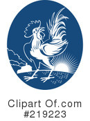 Rooster Clipart #219223 by patrimonio