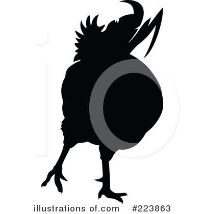 Royalty-Free (RF) Rooster Clipart Illustration by dero - Stock Sample #223863