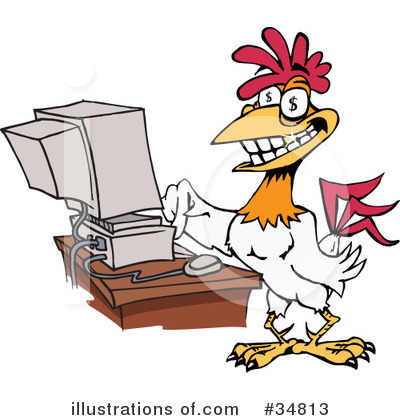 Computer Clipart #34813 by Dennis Holmes Designs