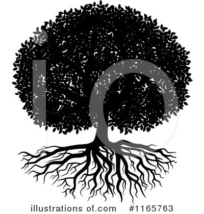 Royalty-Free (RF) Roots Clipart Illustration by Vector Tradition SM - Stock Sample #1165763