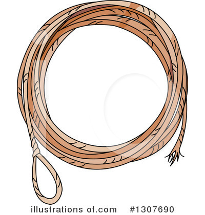 Royalty-Free (RF) Rope Clipart Illustration by Pushkin - Stock Sample #1307690