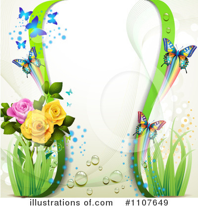 Butterfly Frame Clipart #1107649 by merlinul