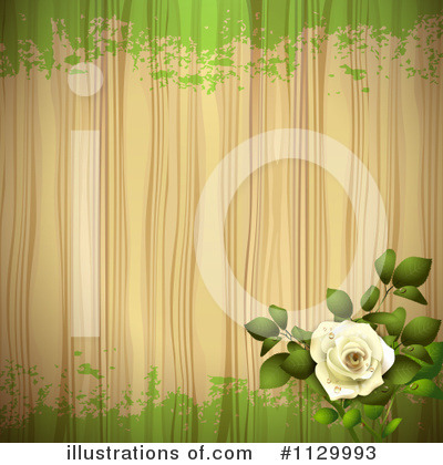 Royalty-Free (RF) Rose Background Clipart Illustration by merlinul - Stock Sample #1129993