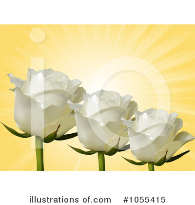 Ivory Rose Clipart #1055415 by elaineitalia