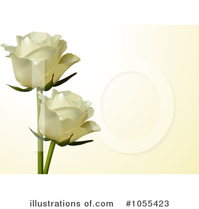 Ivory Rose Clipart #1055423 by elaineitalia