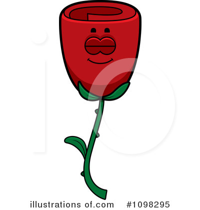 Rose Clipart #1098295 by Cory Thoman