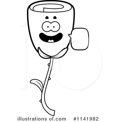 Royalty-Free (RF) Rose Clipart Illustration by Cory Thoman - Stock Sample #1141982