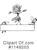 Rose Clipart #1149203 by Prawny Vintage