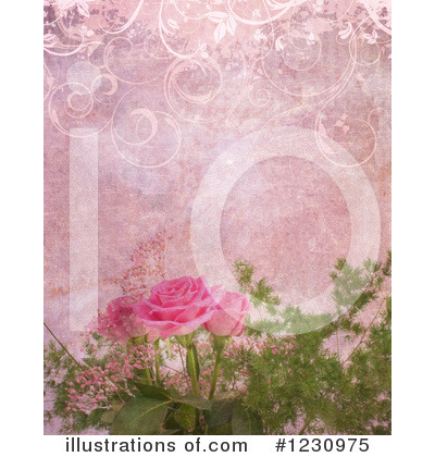 Rose Clipart #1230975 by KJ Pargeter