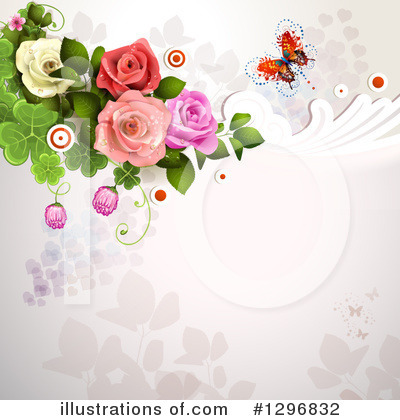 Royalty-Free (RF) Rose Clipart Illustration by merlinul - Stock Sample #1296832