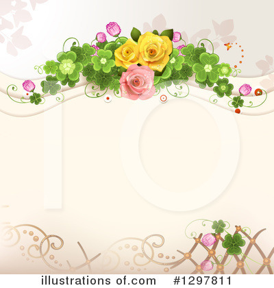 Royalty-Free (RF) Rose Clipart Illustration by merlinul - Stock Sample #1297811