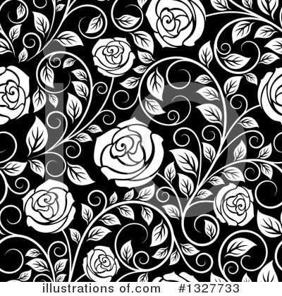 Royalty-Free (RF) Rose Clipart Illustration by Vector Tradition SM - Stock Sample #1327733