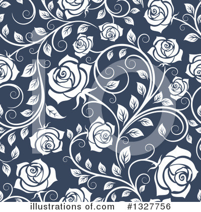 Royalty-Free (RF) Rose Clipart Illustration by Vector Tradition SM - Stock Sample #1327756