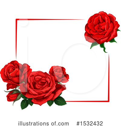 Royalty-Free (RF) Rose Clipart Illustration by Vector Tradition SM - Stock Sample #1532432