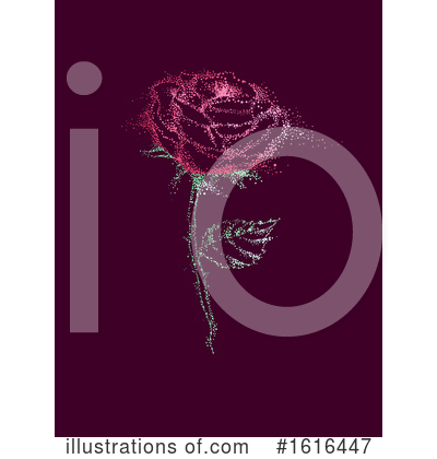 Royalty-Free (RF) Rose Clipart Illustration by BNP Design Studio - Stock Sample #1616447