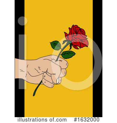 Royalty-Free (RF) Rose Clipart Illustration by elaineitalia - Stock Sample #1632000