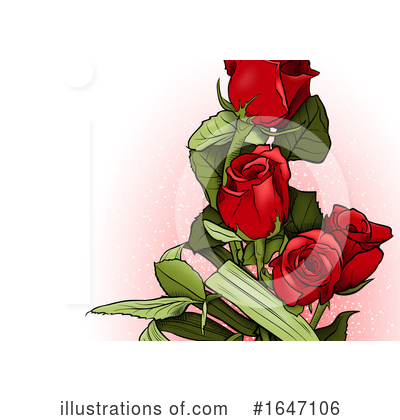 Royalty-Free (RF) Rose Clipart Illustration by dero - Stock Sample #1647106