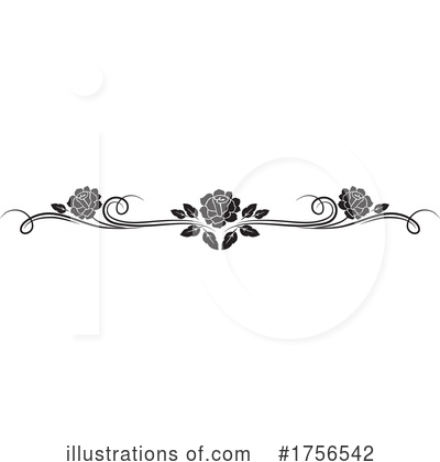 Royalty-Free (RF) Rose Clipart Illustration by Vector Tradition SM - Stock Sample #1756542