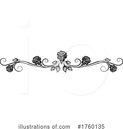 Royalty-Free (RF) Rose Clipart Illustration by Vector Tradition SM - Stock Sample #1760135