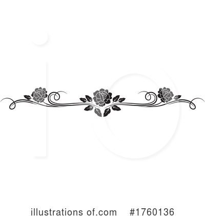 Royalty-Free (RF) Rose Clipart Illustration by Vector Tradition SM - Stock Sample #1760136