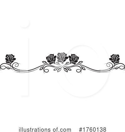 Royalty-Free (RF) Rose Clipart Illustration by Vector Tradition SM - Stock Sample #1760138