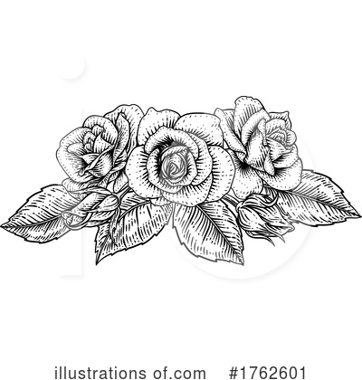 Royalty-Free (RF) Rose Clipart Illustration by AtStockIllustration - Stock Sample #1762601