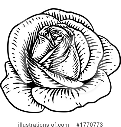 Royalty-Free (RF) Rose Clipart Illustration by AtStockIllustration - Stock Sample #1770773