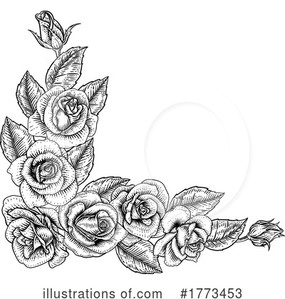 Royalty-Free (RF) Rose Clipart Illustration by AtStockIllustration - Stock Sample #1773453