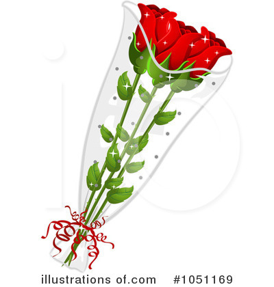 Royalty-Free (RF) Roses Clipart Illustration by BNP Design Studio - Stock Sample #1051169