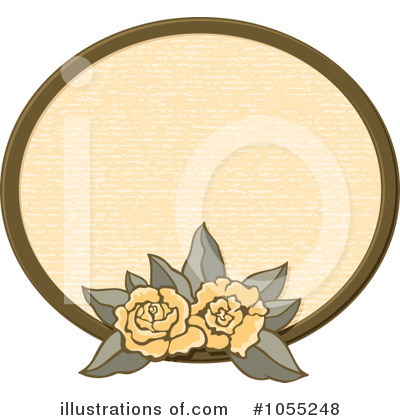 Royalty-Free (RF) Roses Clipart Illustration by Any Vector - Stock Sample #1055248