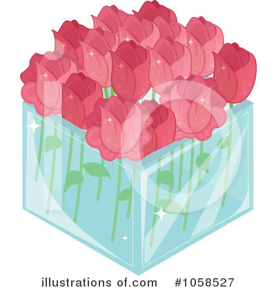 Flowers Clipart #1058527 by Melisende Vector