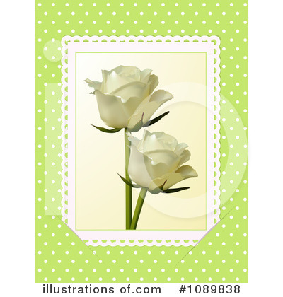 Ivory Rose Clipart #1089838 by elaineitalia