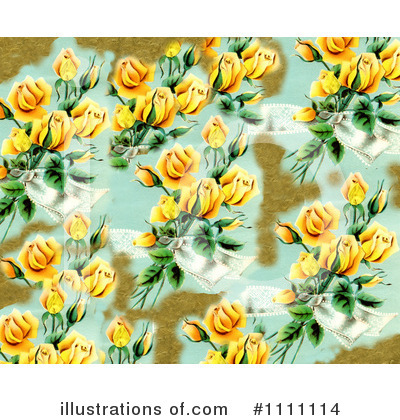 Royalty-Free (RF) Roses Clipart Illustration by Prawny Vintage - Stock Sample #1111114