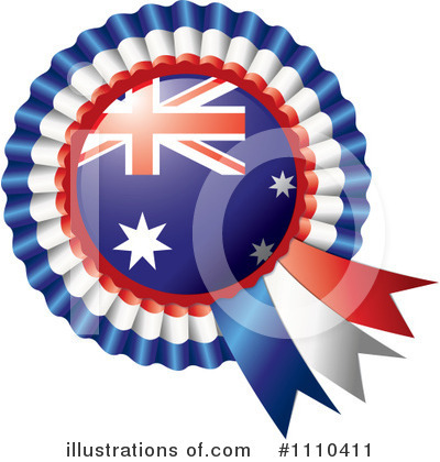 Royalty-Free (RF) Rosette Clipart Illustration by MilsiArt - Stock Sample #1110411
