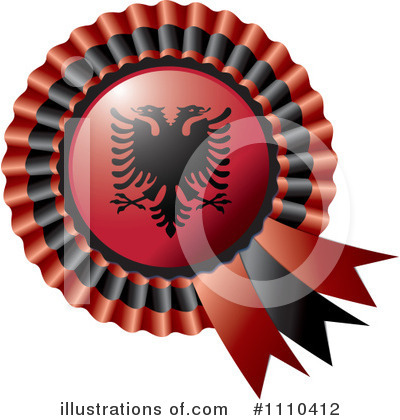 Royalty-Free (RF) Rosette Clipart Illustration by MilsiArt - Stock Sample #1110412