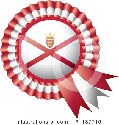 Royalty-Free (RF) Rosette Clipart Illustration by MilsiArt - Stock Sample #1137710