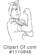 Rosie The Riveter Clipart #1110848 by djart