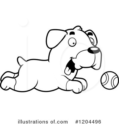 Royalty-Free (RF) Rottweiler Clipart Illustration by Cory Thoman - Stock Sample #1204496