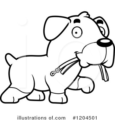 Royalty-Free (RF) Rottweiler Clipart Illustration by Cory Thoman - Stock Sample #1204501