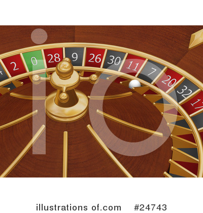 Roulette Clipart #24743 by KJ Pargeter