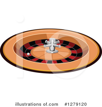 Royalty-Free (RF) Roulette Wheel Clipart Illustration by BNP Design Studio - Stock Sample #1279120