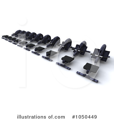 Row Machine Clipart #1050449 by KJ Pargeter